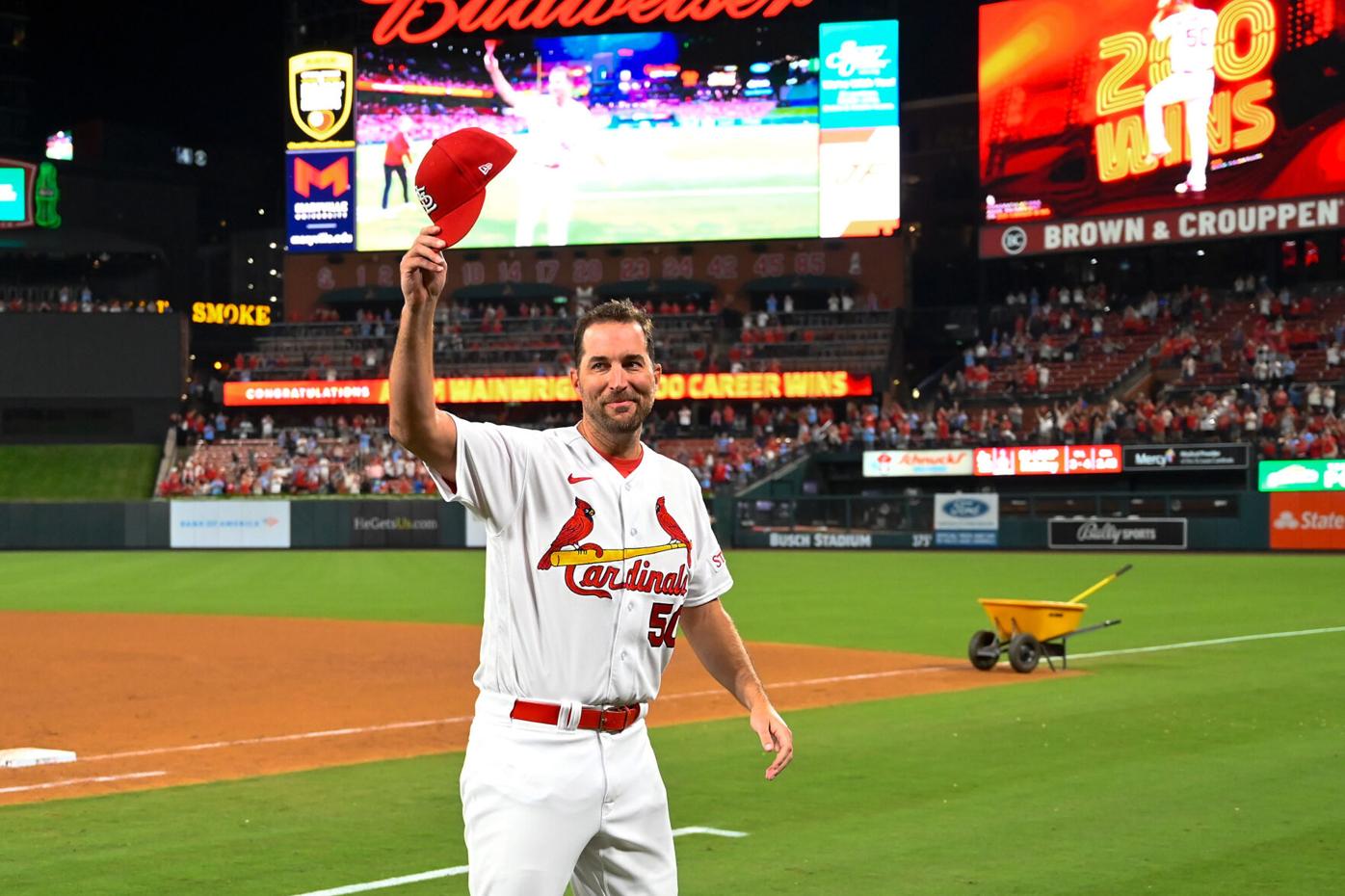 Local MLB player update: Adam Wainwright delivers his best