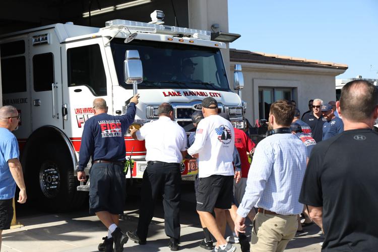 Lake Havasu City staff, citizens participate in traditional fire engine ...