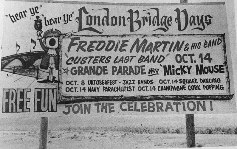 1978: London Bridge Days sign