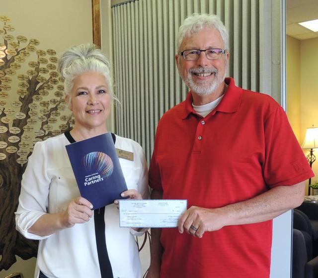 Donation Calvary Baptist Church supports Hospice of Havasu Local