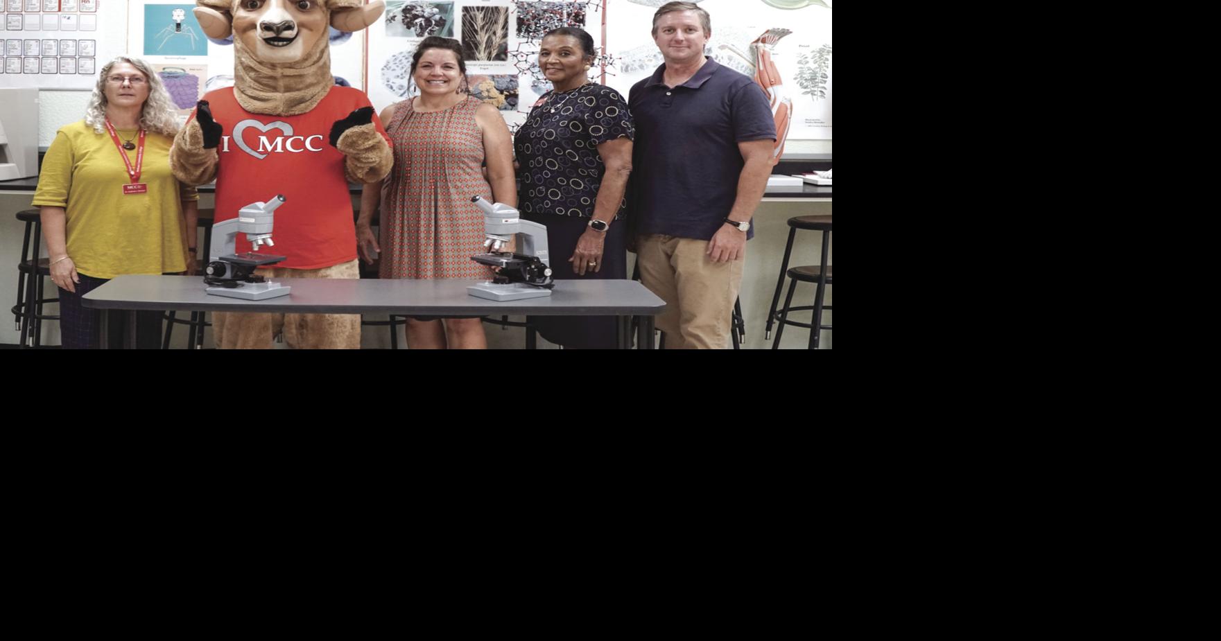Pass it on: MCC gives 33 microscopes to Thunderbolt | Local News ...