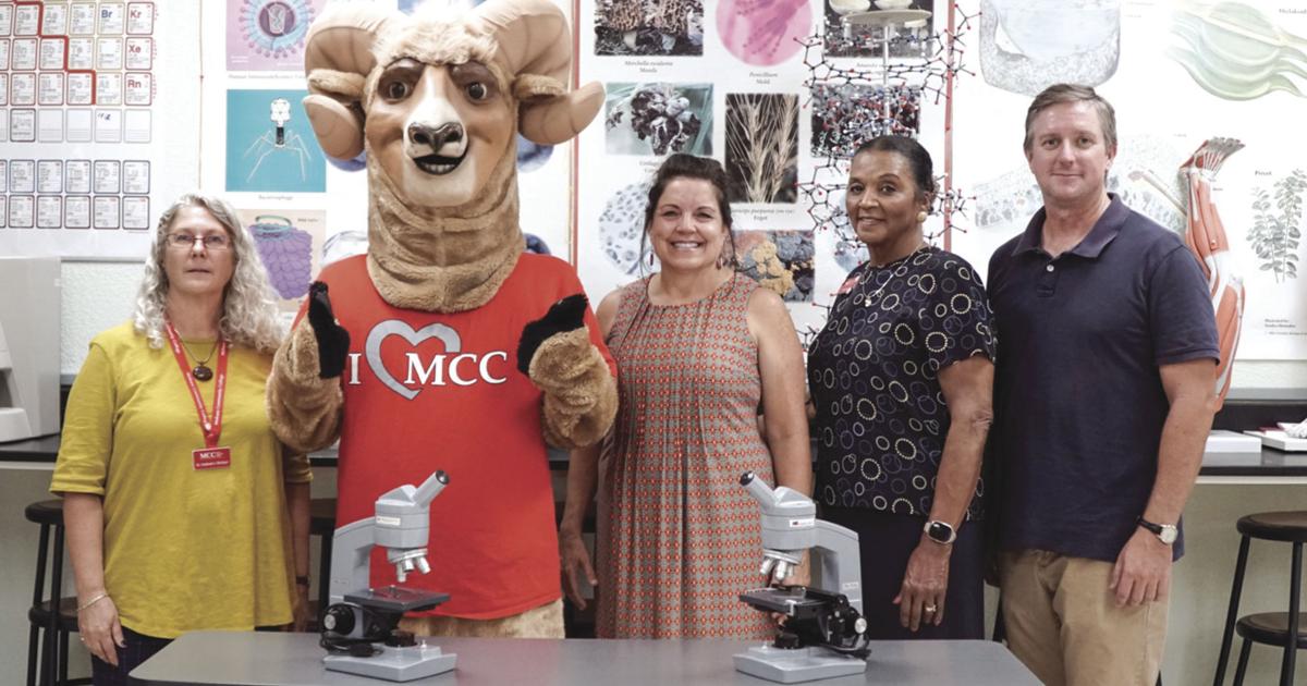 Pass it on: MCC gives 33 microscopes to Thunderbolt | Local News ...