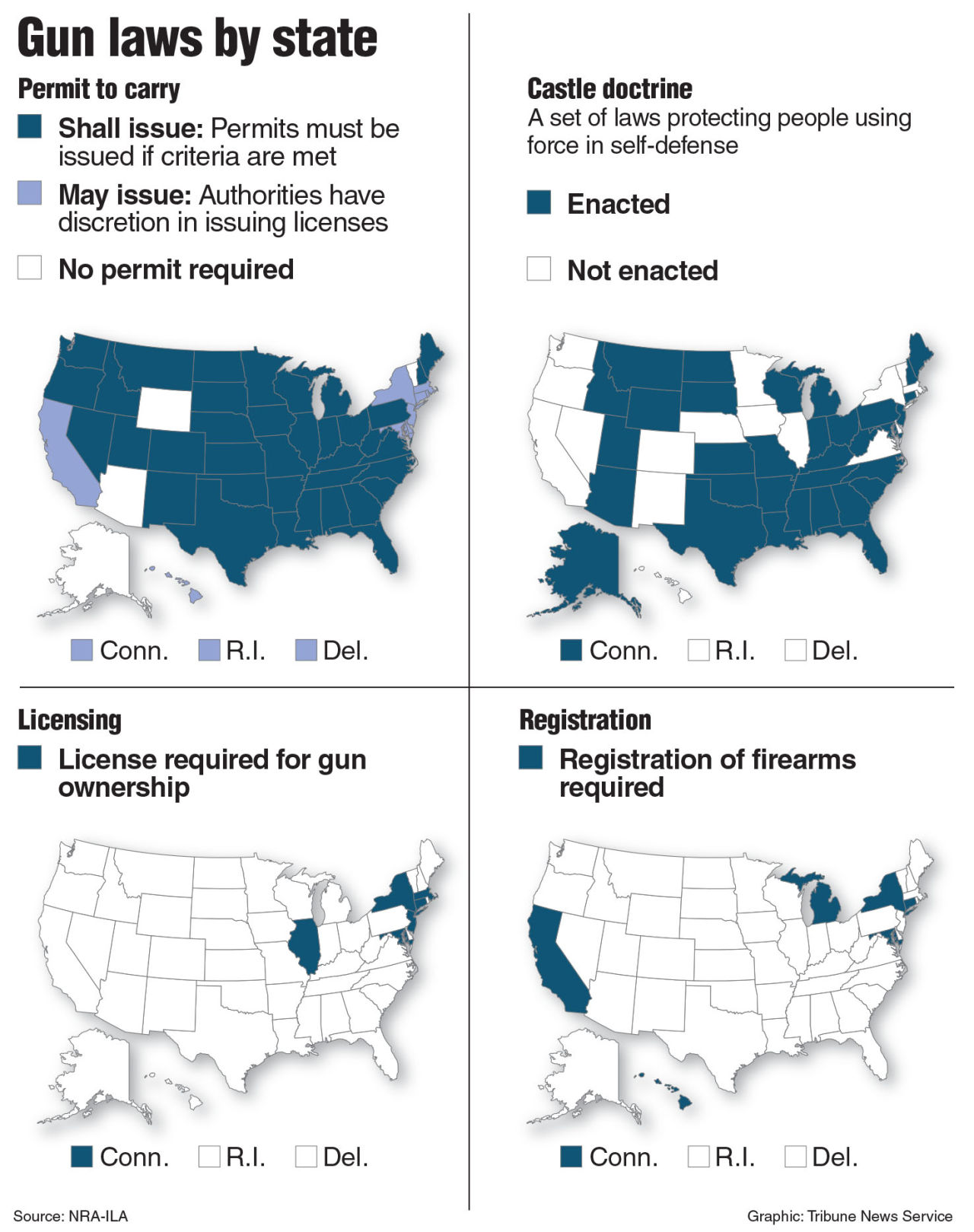 states photo gun laws