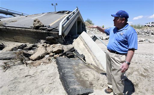 Aerial photos: Interstate 10 bridge collapse | Local News Stories ...