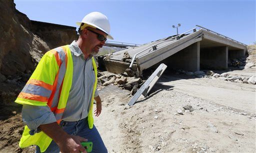 Aerial photos: Interstate 10 bridge collapse | Local News Stories ...