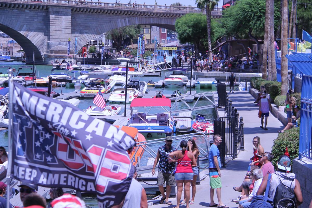 Thousands participate in proTrump boat parade in Lake Havasu City