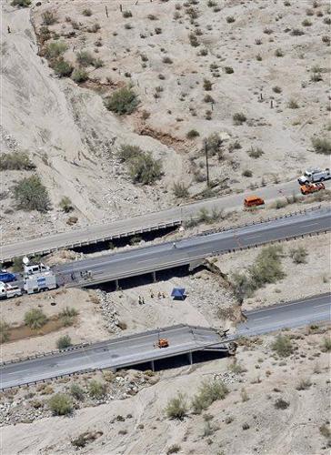 Aerial photos: Interstate 10 bridge collapse | Local News Stories ...