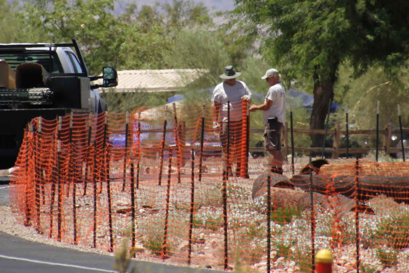 Lake Havasu State Park erects fence to protect possible artifacts Local News Stories