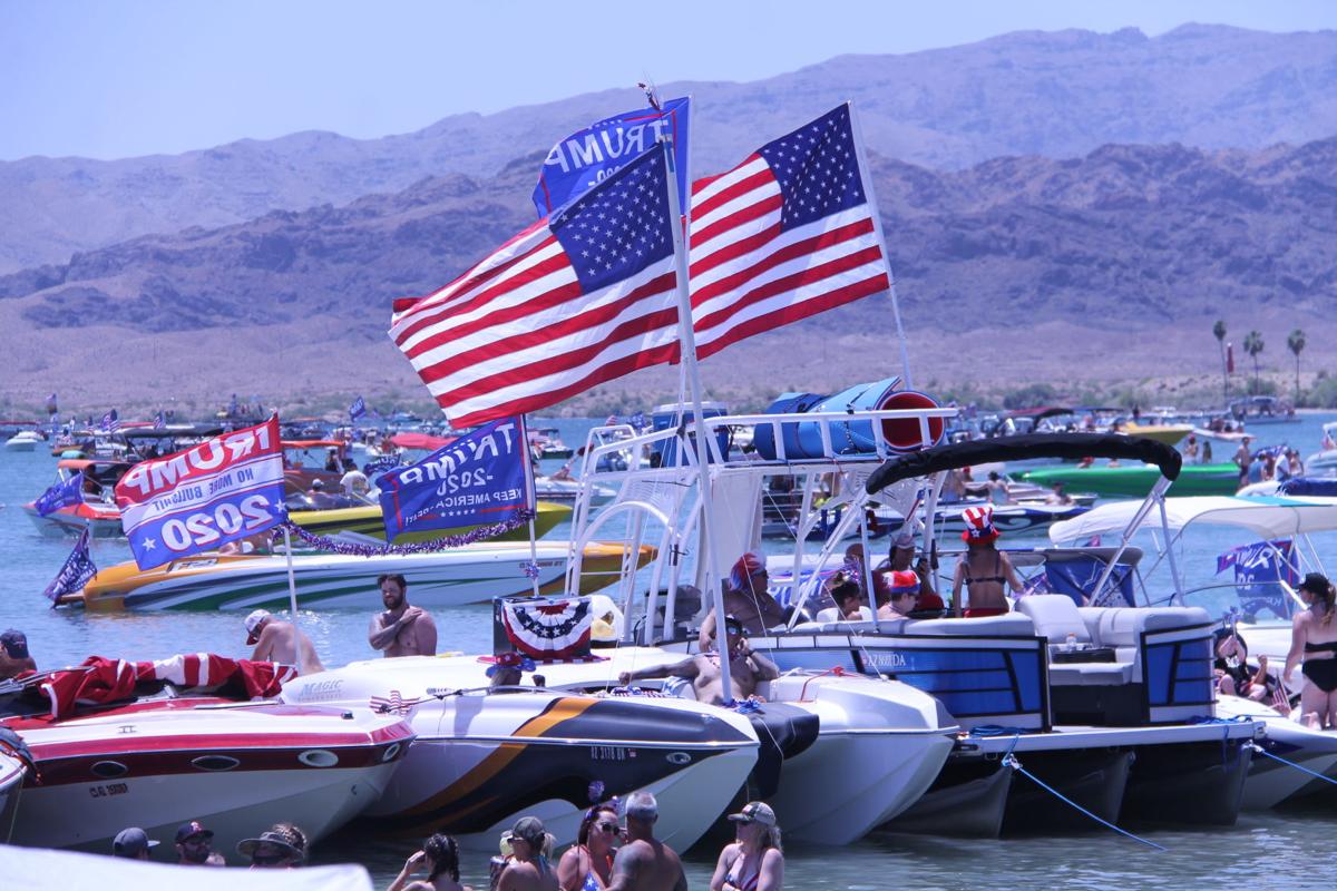 Thousands participate in proTrump boat parade in Lake Havasu City