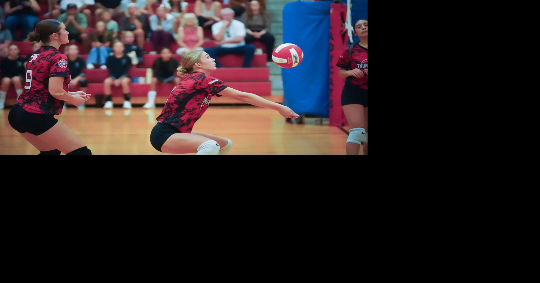 Thunderbolt volleyball teams defeat Telesis in first home matches