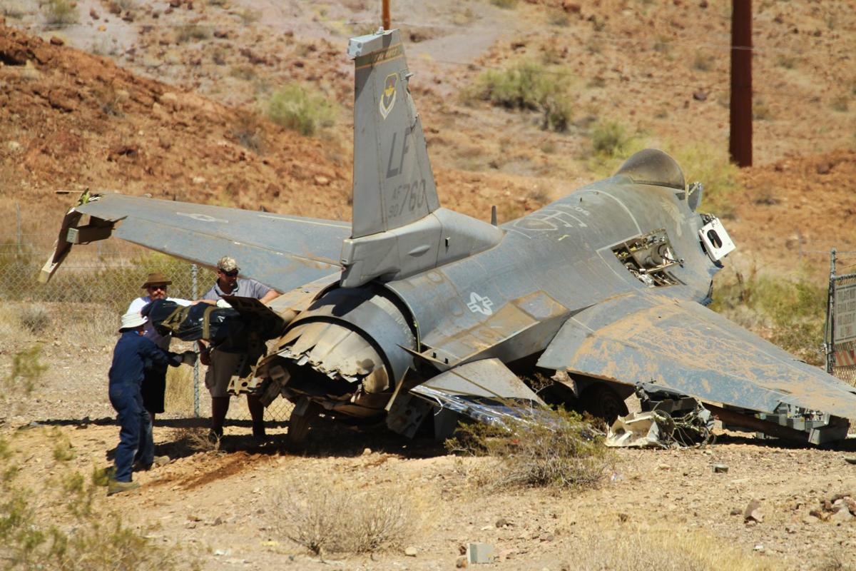 Air Force: No risk of chemical leak from F 16 fighter jet crash north