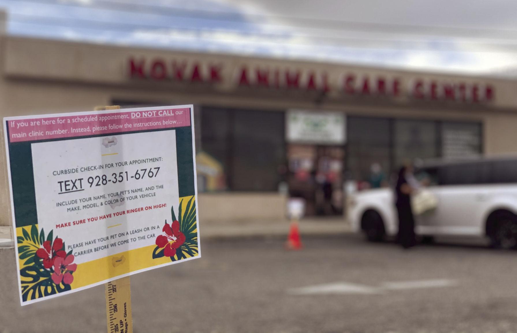 Curbside pet care Havasu veterinary centers adapt to coronavirus