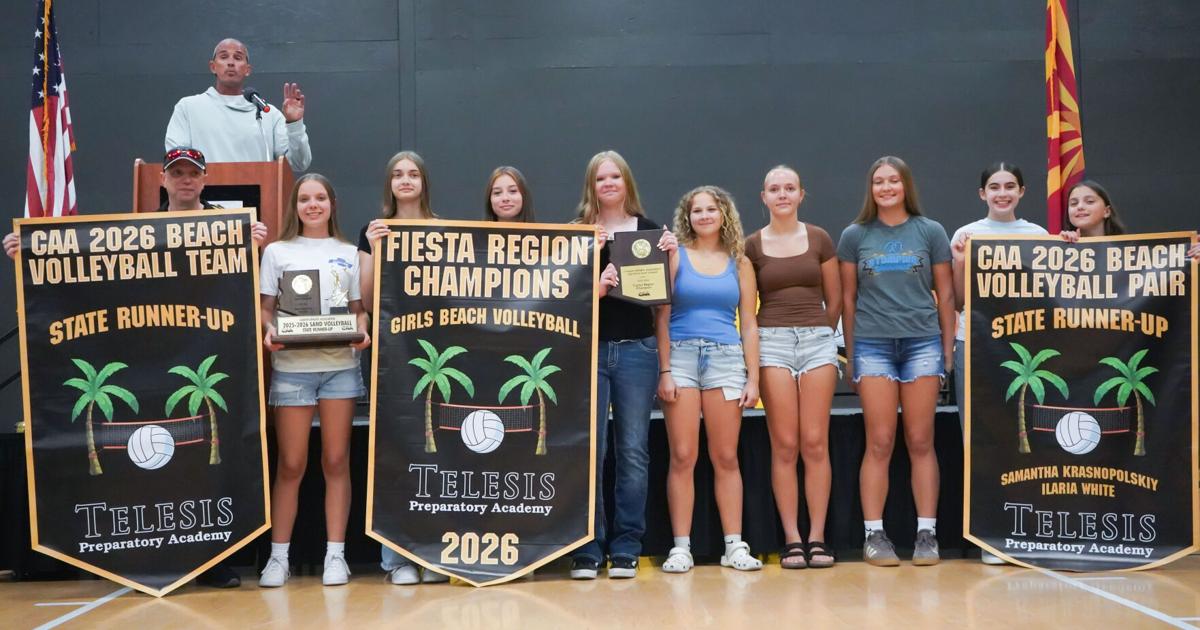 Soccer and Beach Volleyball honored during Telesis Spring Athletic Banquet