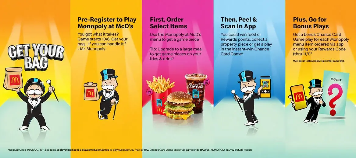 McDonald's Monopoly 2026 Gamification Strategy | App-Driven Loyalty & Merchandise Opportunities