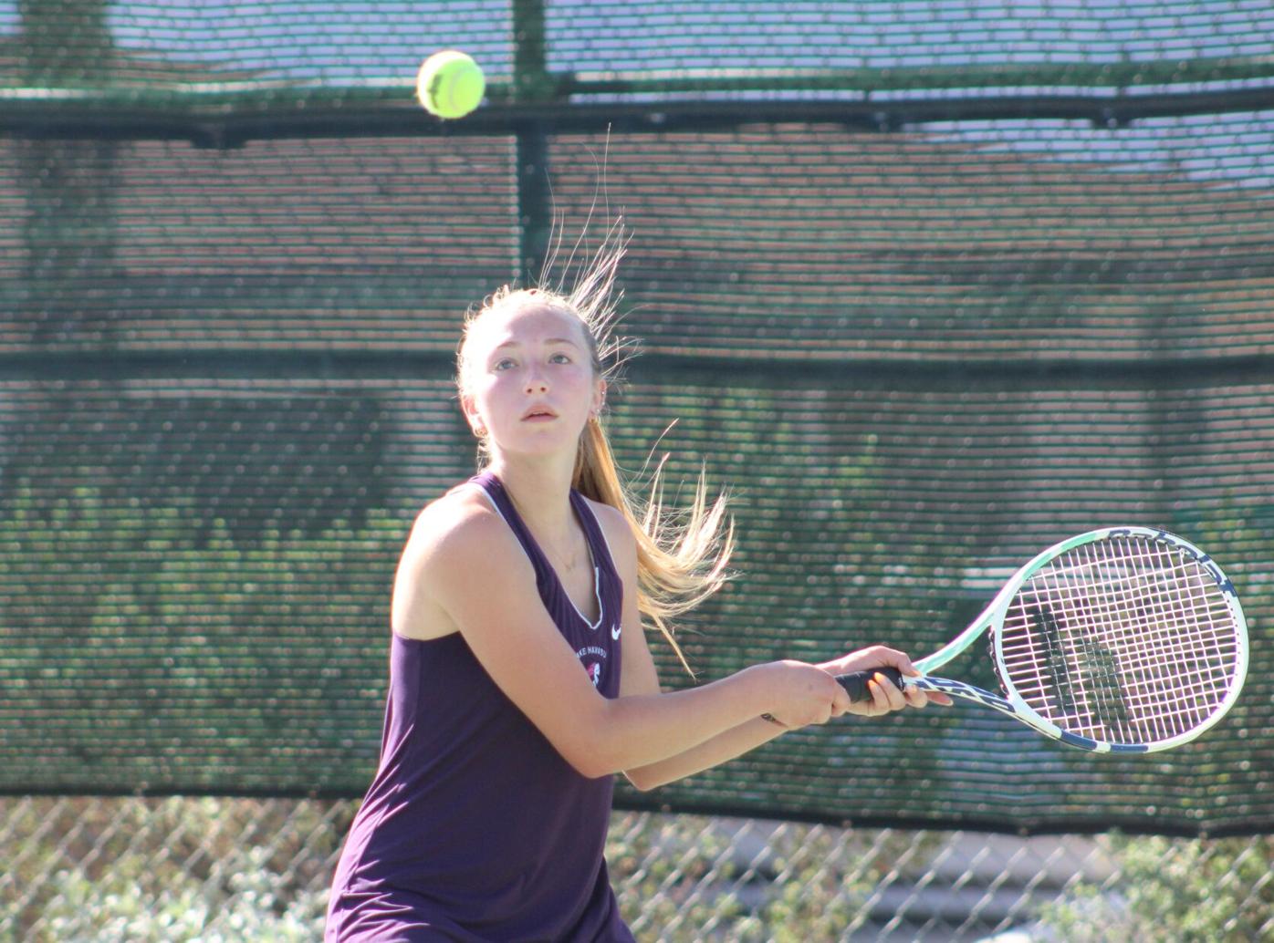 Lady Knights tennis battle their way past Lee Williams High School | Local  Sports News 