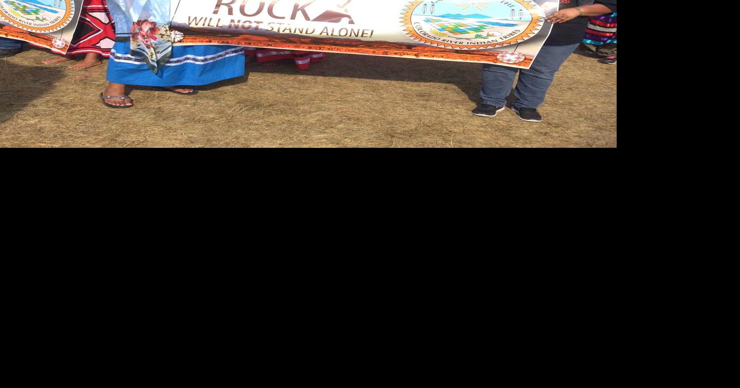 Tribal members who went to North Dakota honored | Parker News ...