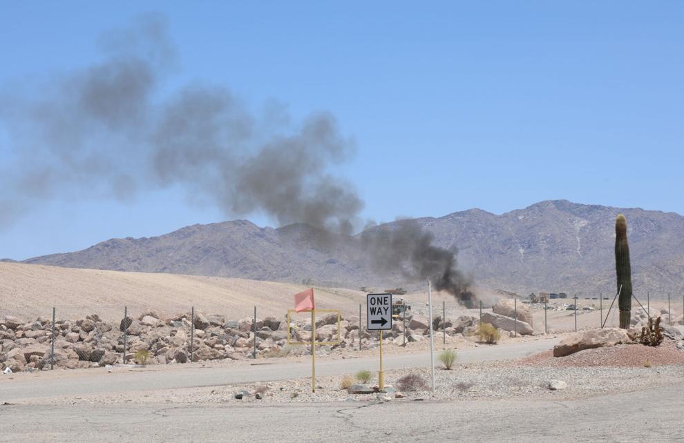 City cites low health risk, while improper disposal leads to fires at landfill