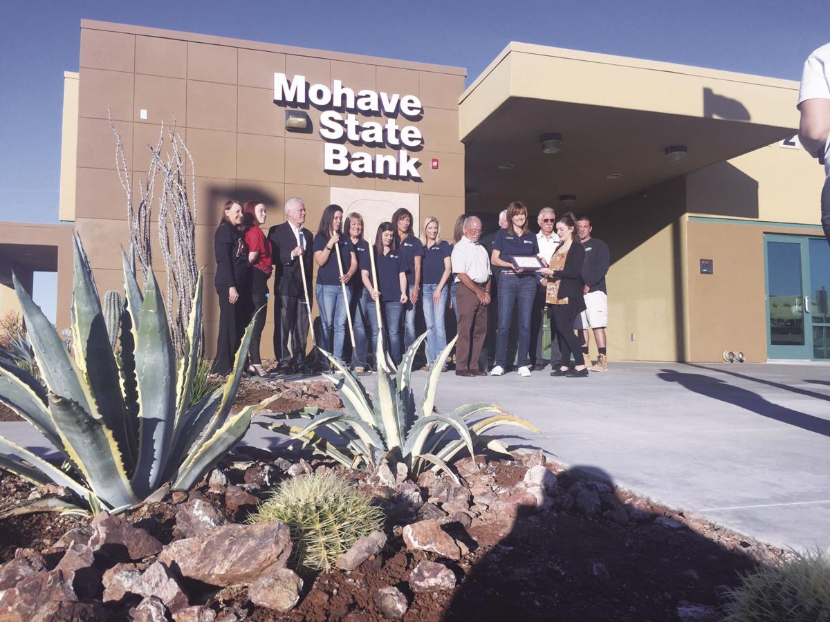 Mohave State Bank recognized for water conservation Local News