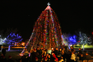 havasunews ceremony lighting tree christmas herald file