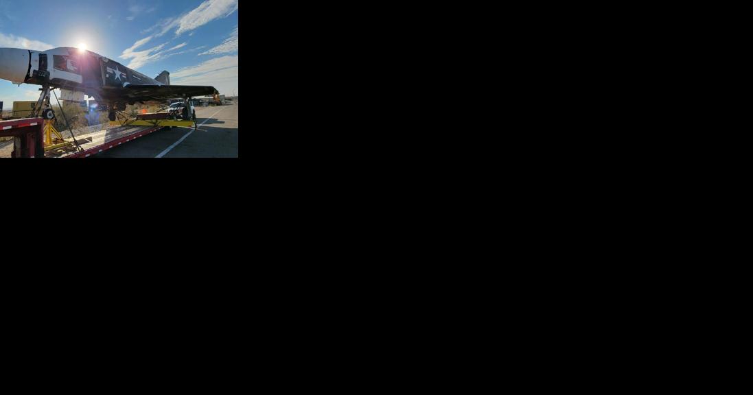 'Black Bunny' aircraft rolls through Parker for new mission | Local News Stories - Vimarsana News
