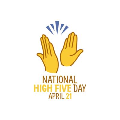 NAtional High Five Day