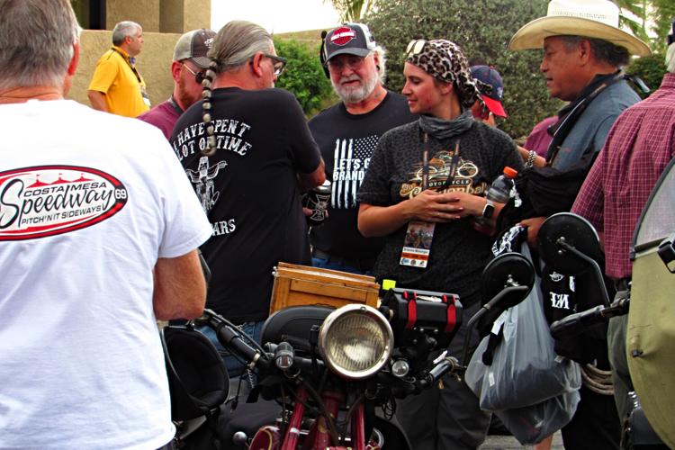 Motorcycle Cannonball cruises through Havasu for biennial race