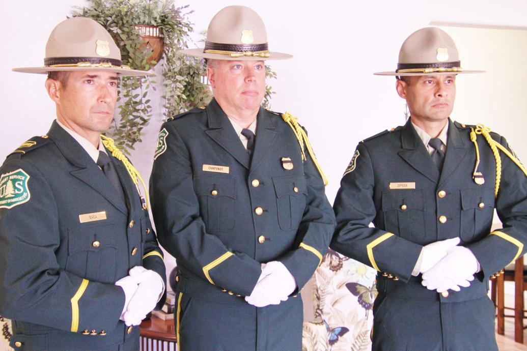 Forest Service Honor Guard stands watch over firefighters who died in ...