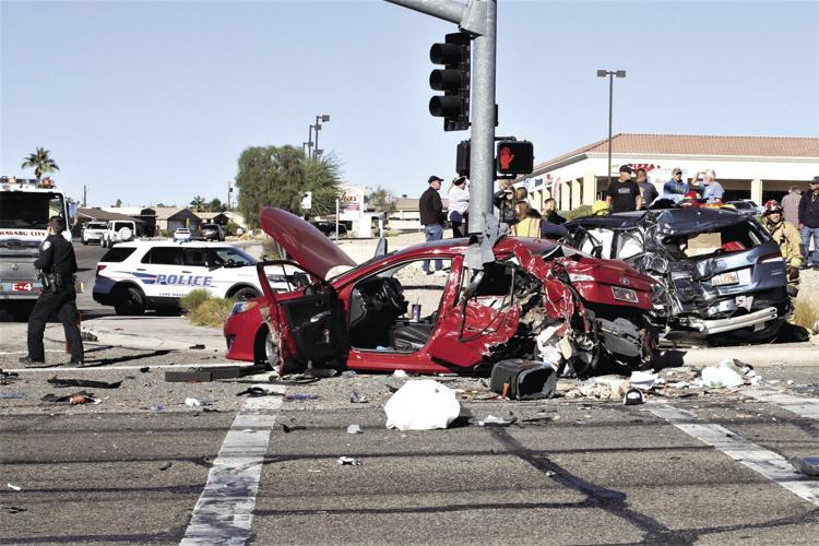 Seven hospitalized in major multivehicle accident on State Route 95