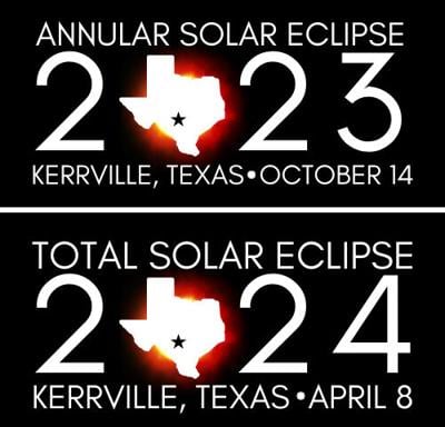 Kerrville to experience solar eclipses in 2023 24