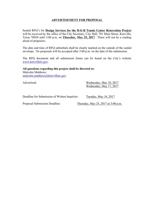 City of Kerrville – Advertisement for Proposal