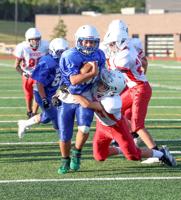 Spikes eighth graders sweep, seventh splits with Voss