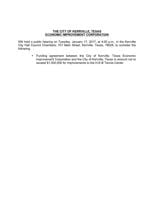 City of Kerrville - Public Hearing Notice