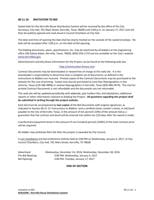 City of Kerrville - Invitation to Bid