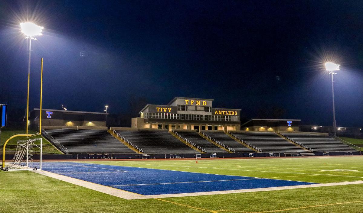 Lights At Antler Stadium On Nightly In Support Hope