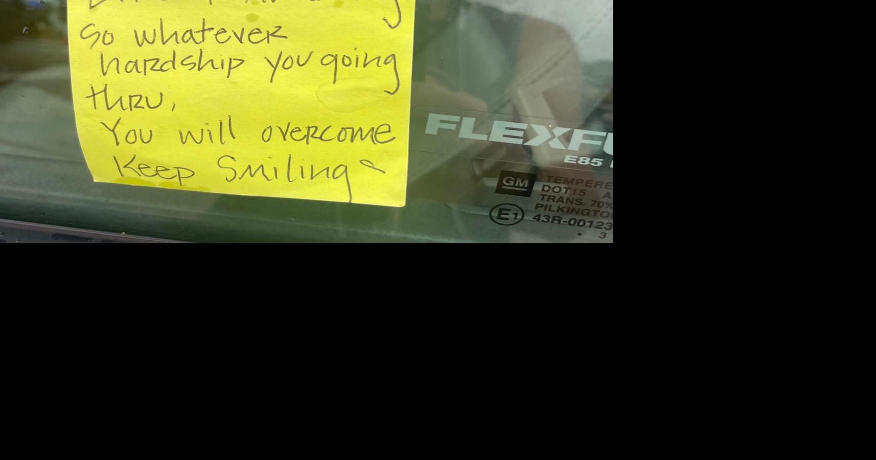 A message that was meant to be shared