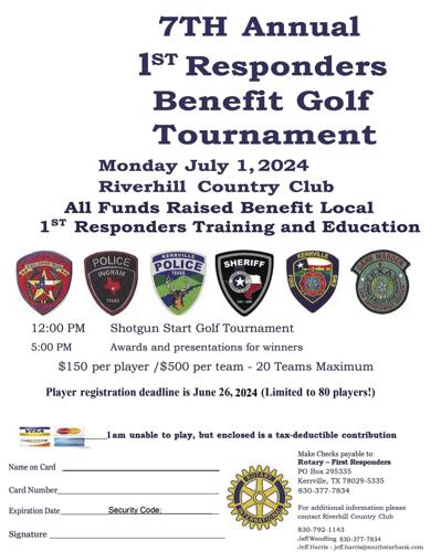 Rotarians to host 7th Annual First Responders Golf Tournament July 1 ...