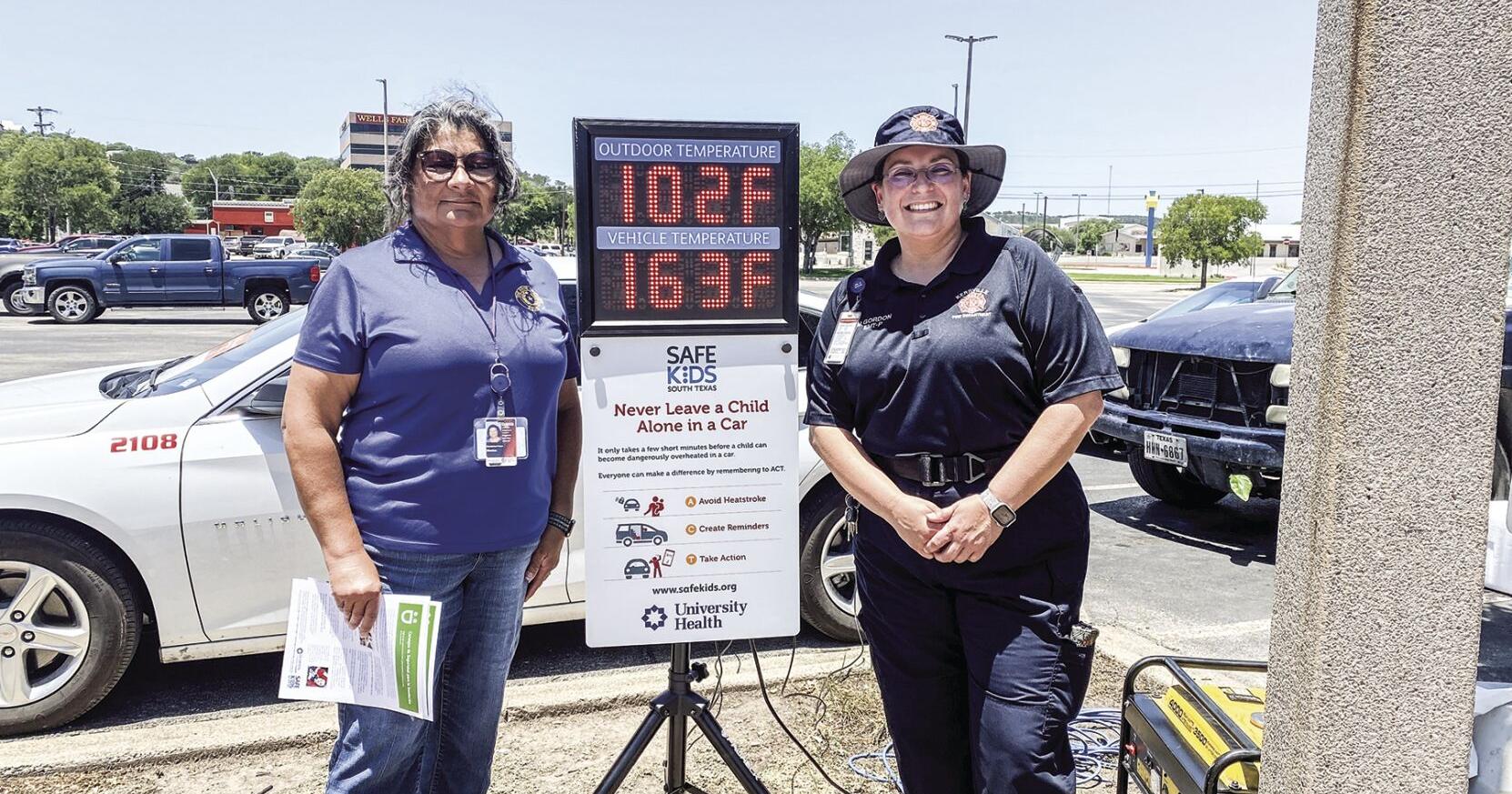 Temperatures rise quickly in vehicles - Vimarsana News