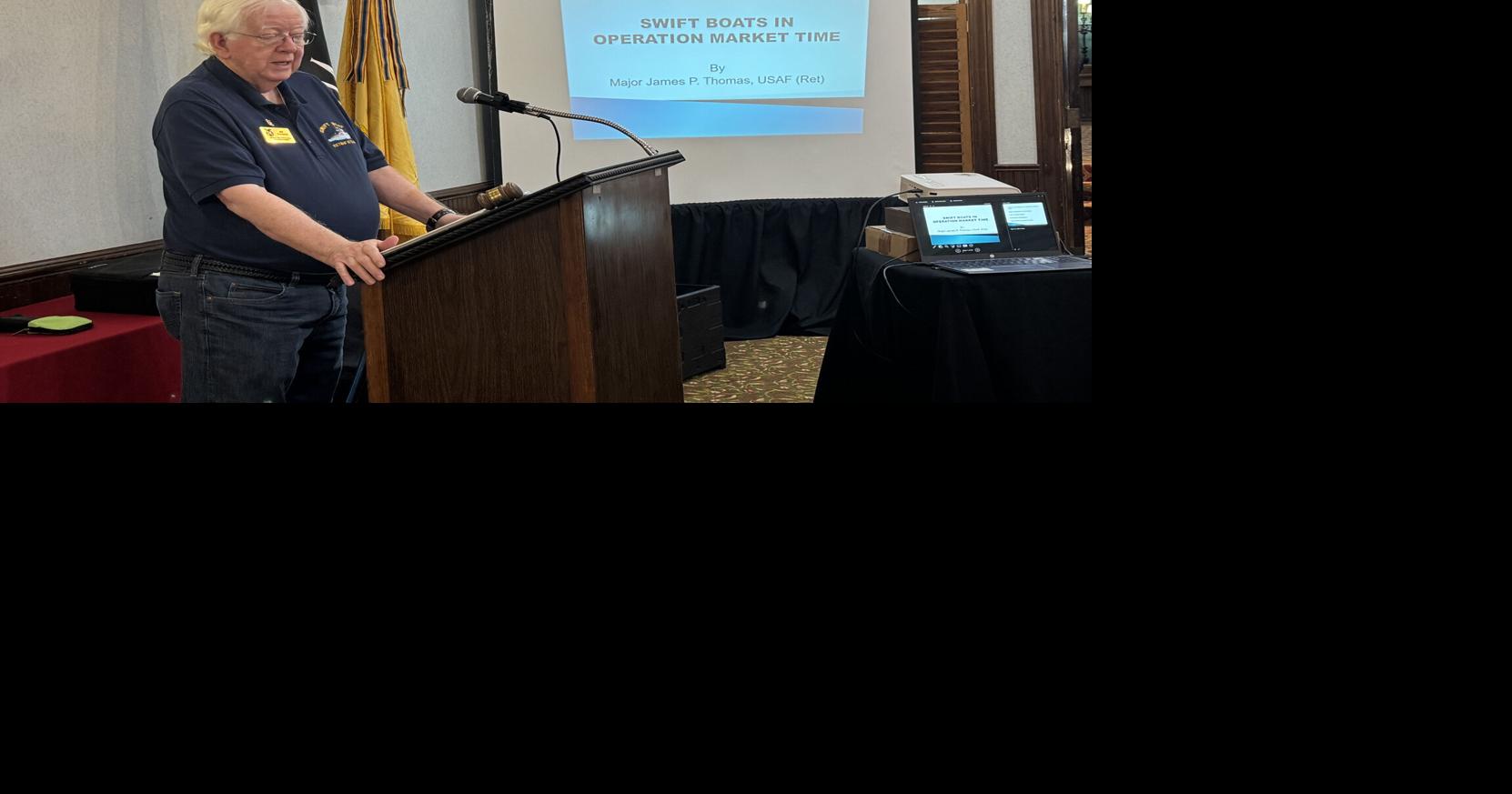 Thomas speaks on ‘Swift Boat’ operations during Vietnam | Community ...