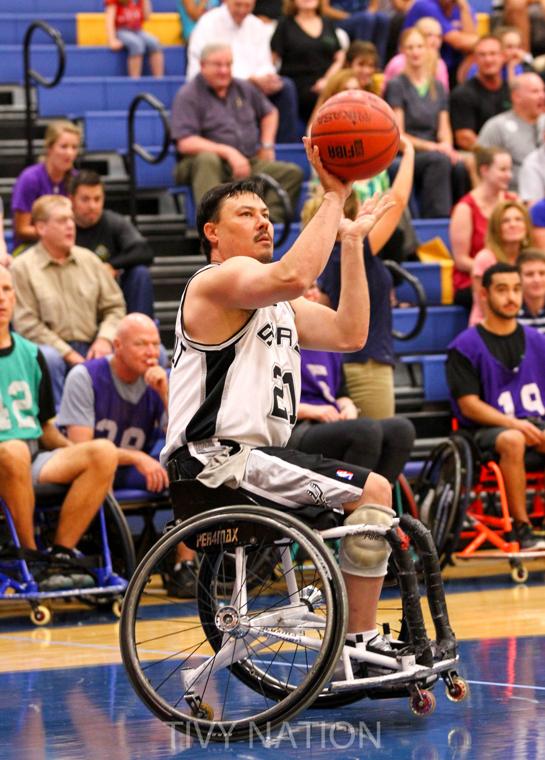 PRMC wheelchair basketball exhibition game