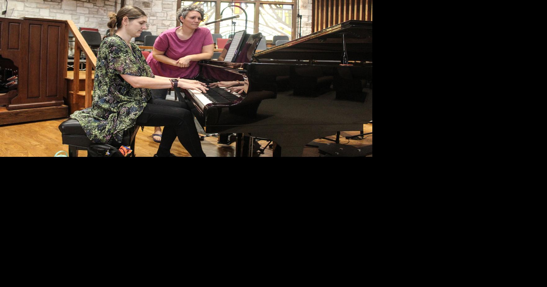 Alexis Korbe works music’s magic at SU and KFUMC