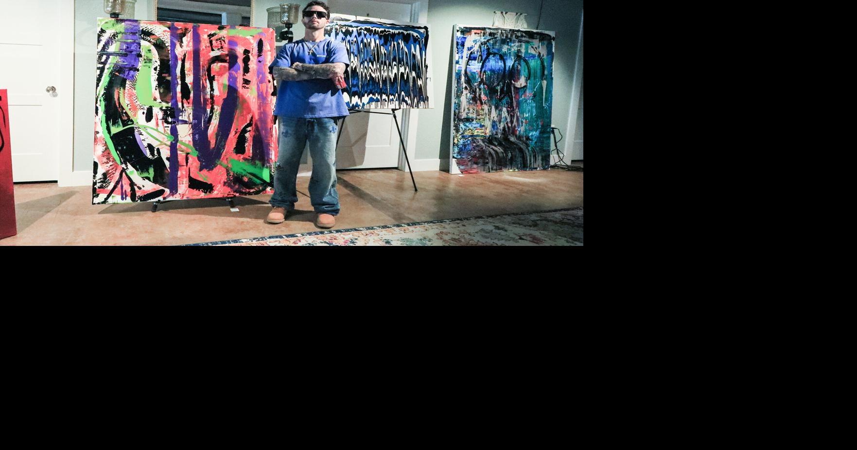 Local artist unveils ‘ABSTRAKT’ exhibit at center