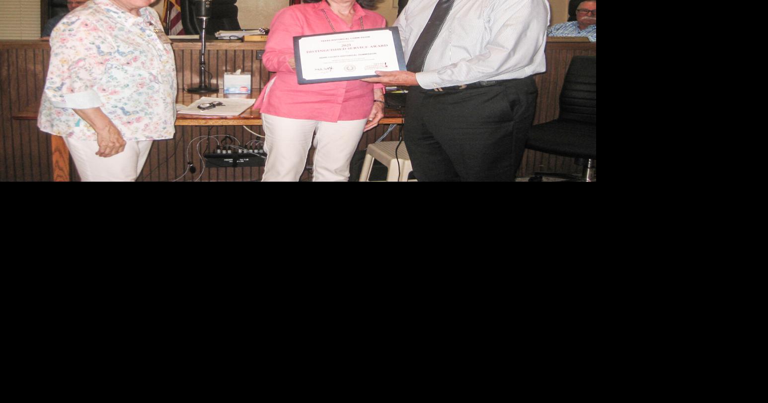 Texas honors Kerr Historic Commission for its efforts