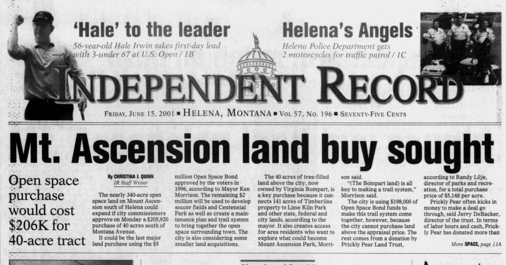 On this day 50, 25 years ago: National ID card nixed, Mt. Ascension land buy sought