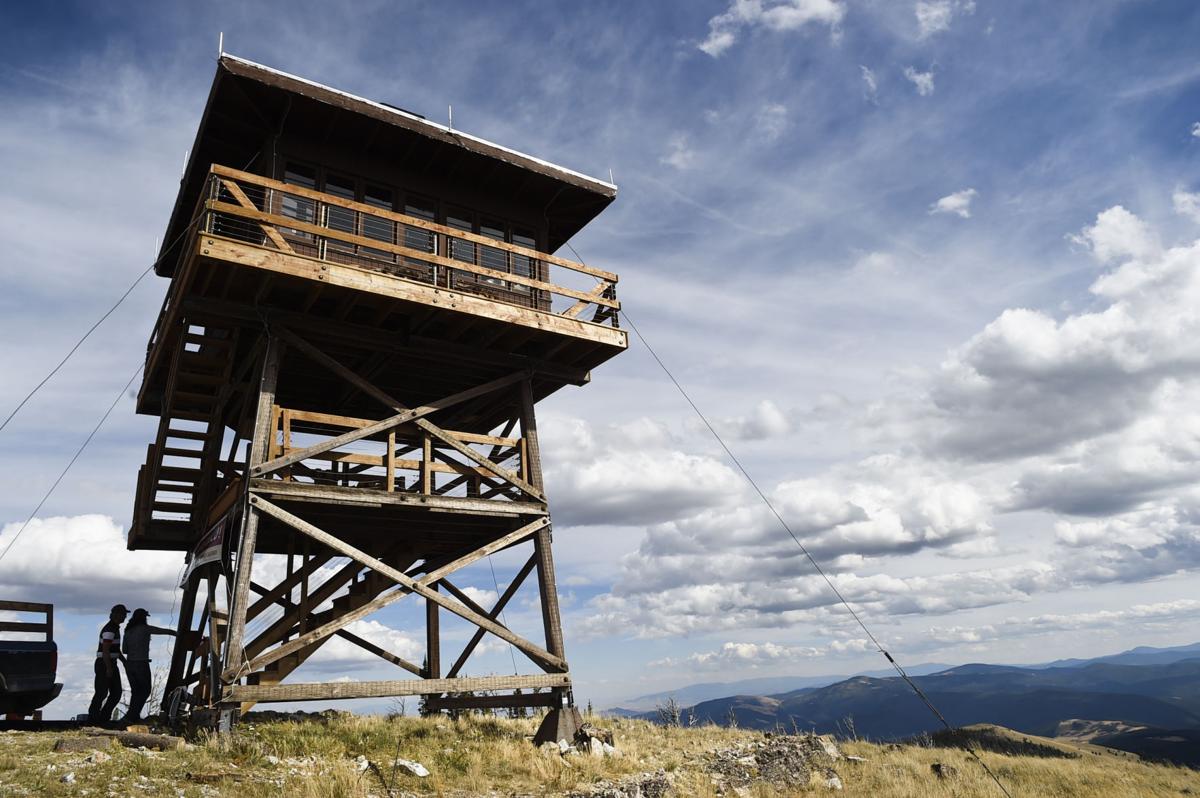 with a view Granite Butte Lookout tower now available