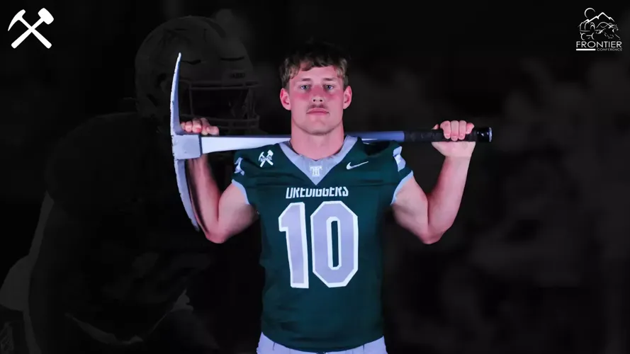 Football's Beller tabbed Frontier defensive player of the week