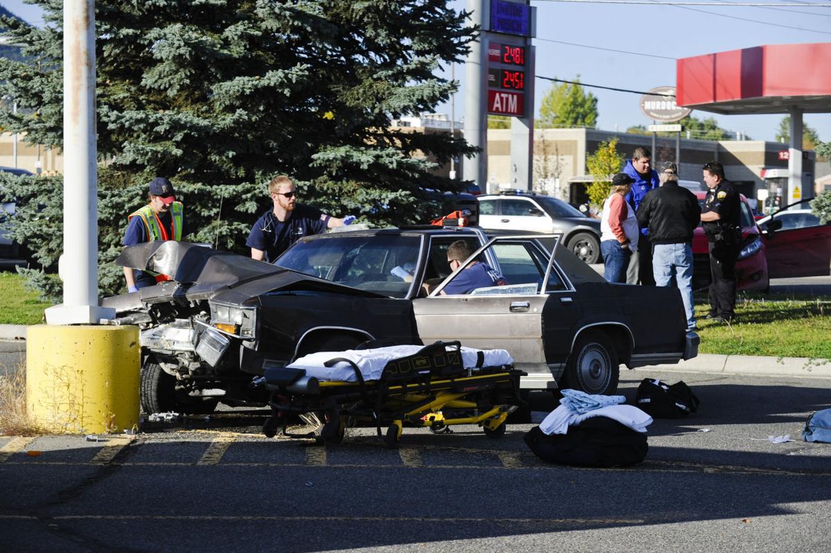 Two men injured in fourvehicle wreck Local