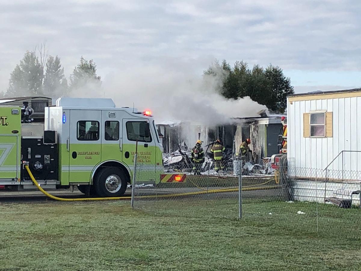 Trailer fire