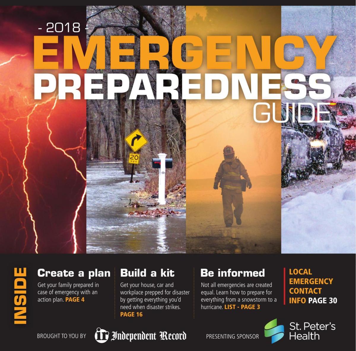 Emergency Preparedness Guide 2018 Presented by St. Peter's Health