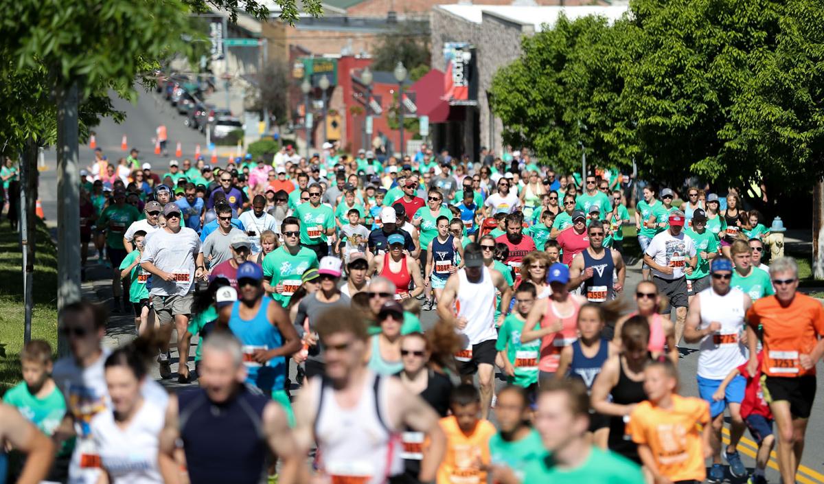 Governor's Cup full of runners, resting, and the bells Local