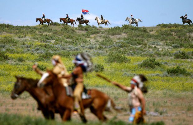 Custer's Last Stand Reenactment
